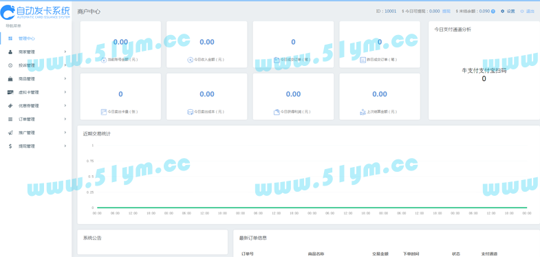 图片[2]-Thinkphp5响应式企业级自动发卡平台源码-51源码