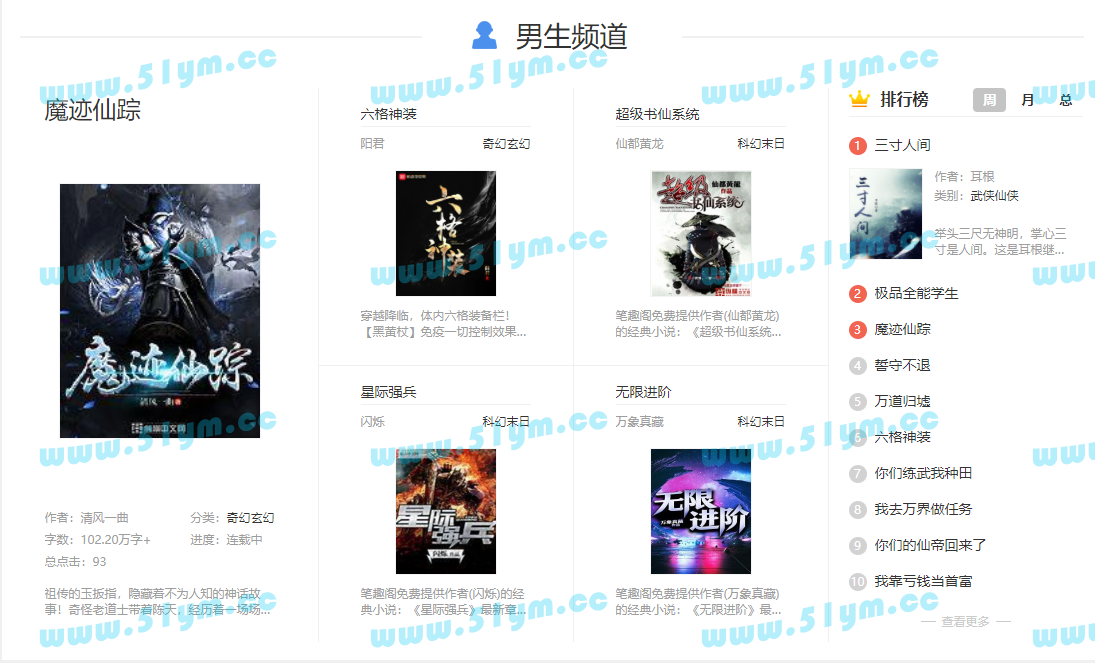 图片[1]-两款优化版的狂雨小说CMS系统 外加一套采集规律-51源码
