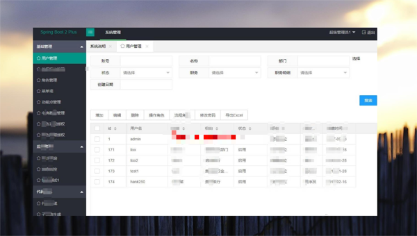 图片[1]-JAVA后台管理系统源码+基于SpringBoot2-51源码