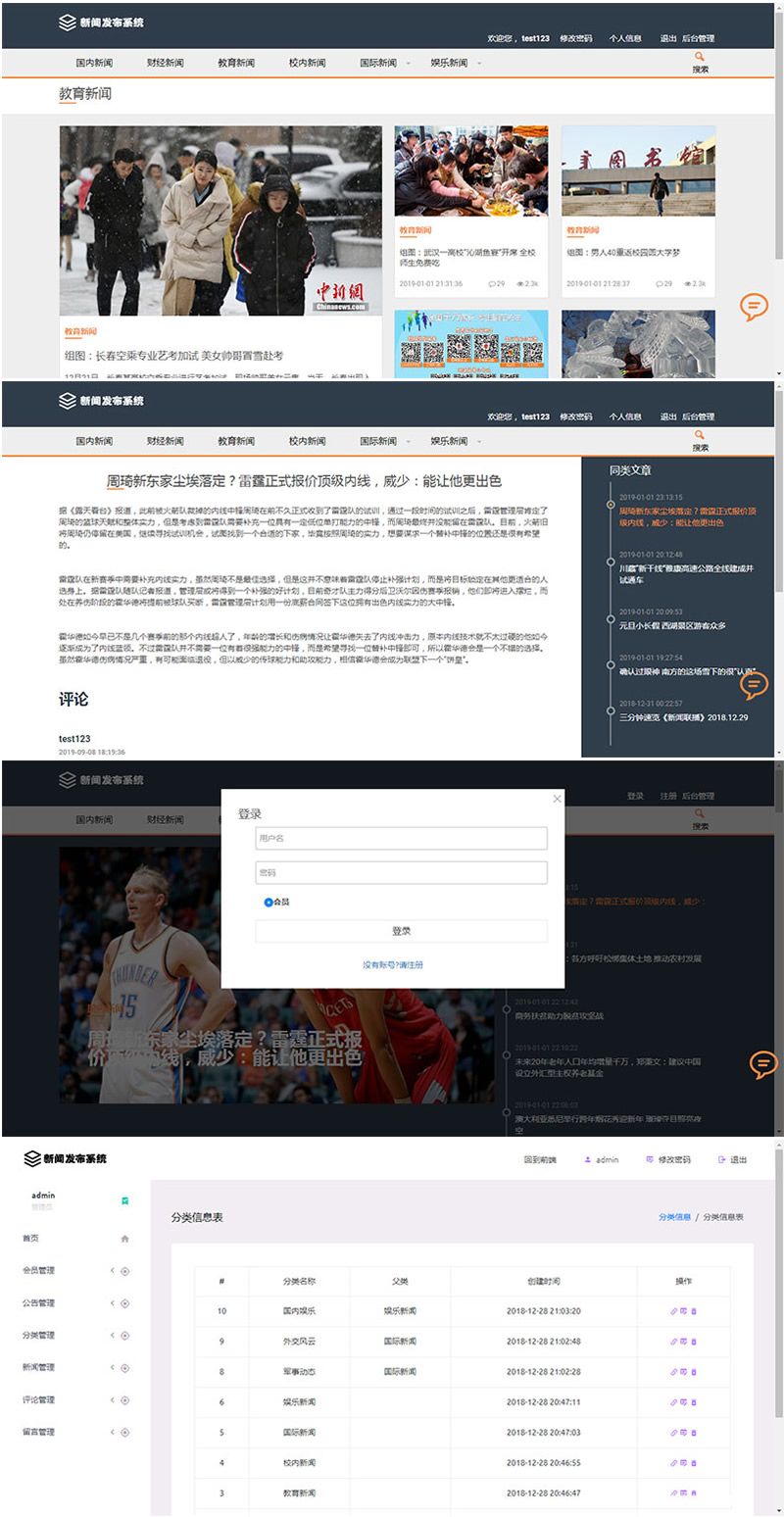 图片[1]-ThinkPHP新闻发布系统源码-51源码