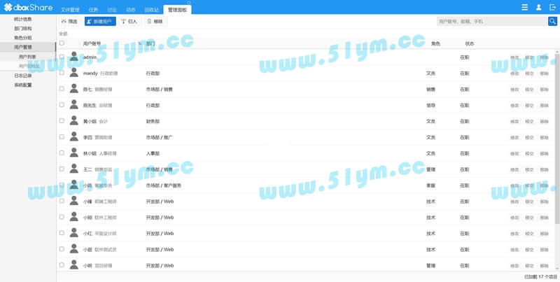 图片[1]-dboxShare 开源企业网盘系统v2.0.0.2011-51源码