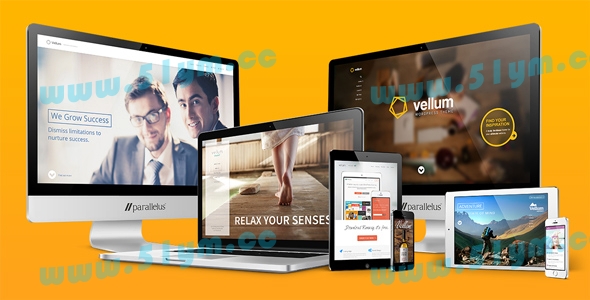 图片[1]-HTML5酷炫Vellum响应式WordPress企业主题-51源码